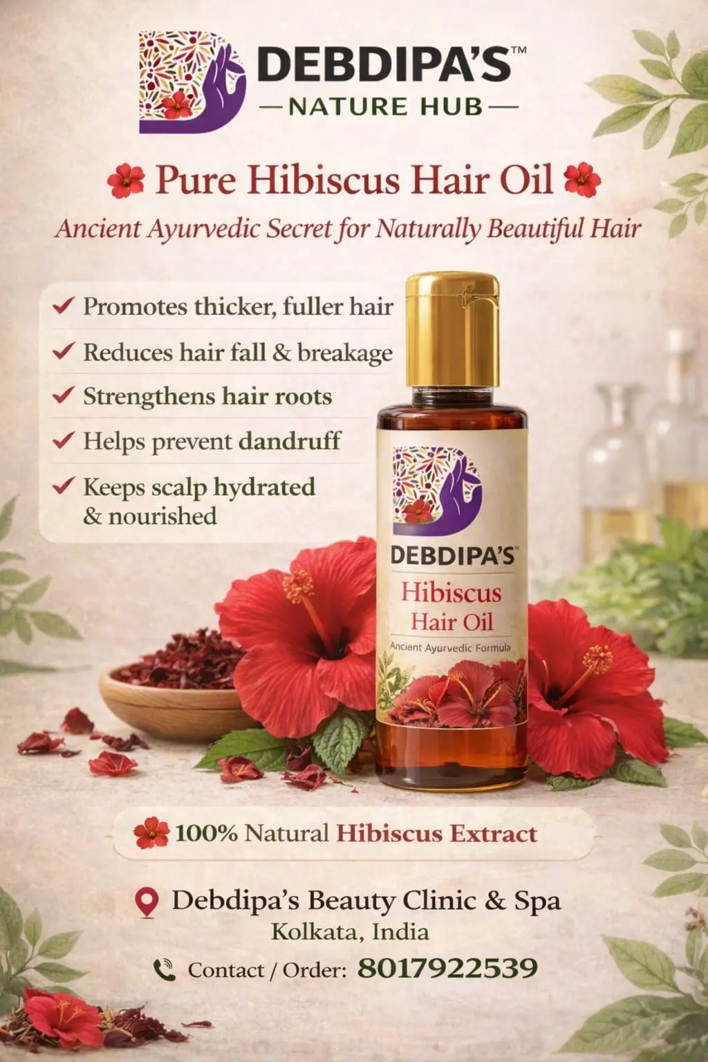 Hibiscus Hair Oil
